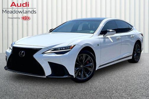 Ultra White 2022 Lexus LS 500 F Sport