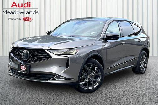 Liquid Carbon Metallic 2023 Acura MDX A-SPEC