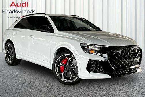 glacier white metallic 2026 Audi RS Q8 4.0T