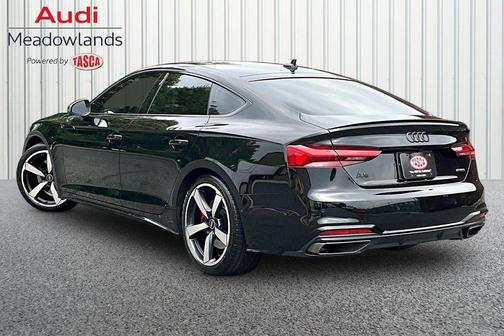 Mythos Black Metallic 2024 Audi A5 Sportback 45 S Line Prestige