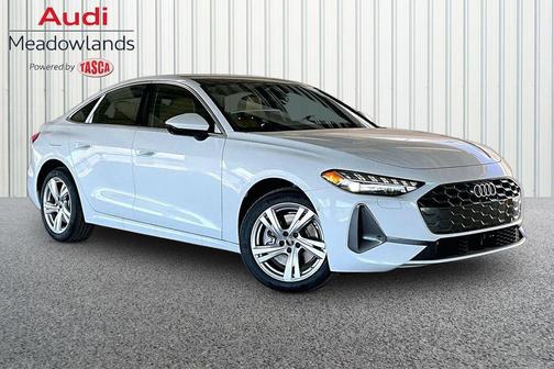 Glacier White Metallic 2026 Audi A5 Premium Plus TFSI quattro S tronic