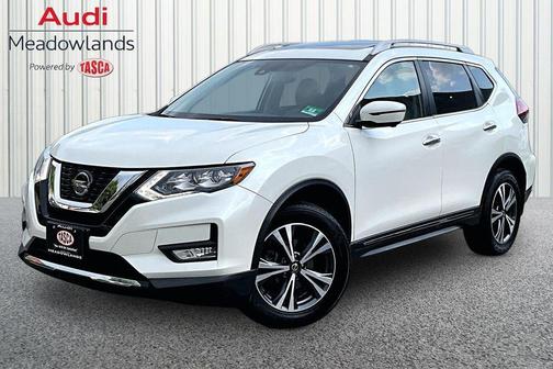 Pearl White 2018 Nissan Rogue SL
