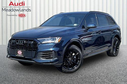 Waitomo Blue Metallic 2023 Audi Q7 55 Premium Plus