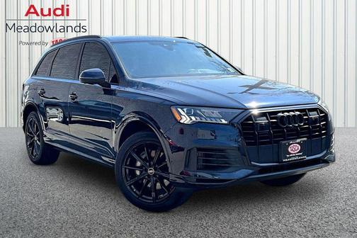 Waitomo Blue Metallic 2023 Audi Q7 55 Premium Plus