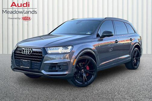 Samurai Gray Metallic 2019 Audi Q7 55 Prestige