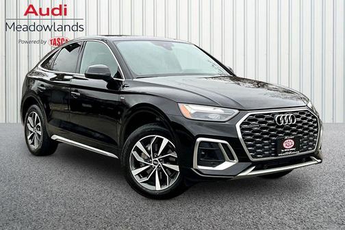 Mythos Black Metallic 2023 Audi Q5 45 S line Premium Plus