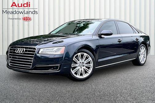 Moonlight Blue Metallic 2015 Audi A8 L 3.0T