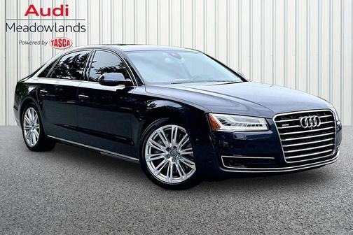 Moonlight Blue Metallic 2015 Audi A8 L 3.0T