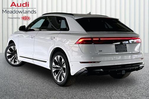 Glacier White Metallic 2026 Audi Q8 55 Premium Plus