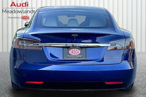 Deep Blue Metallic 2020 Tesla Model S Long Range