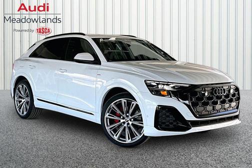 Glacier White Metallic 2026 Audi Q8 55 Prestige