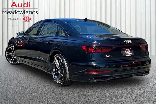 mythos black metallic 2026 Audi A8 L 55