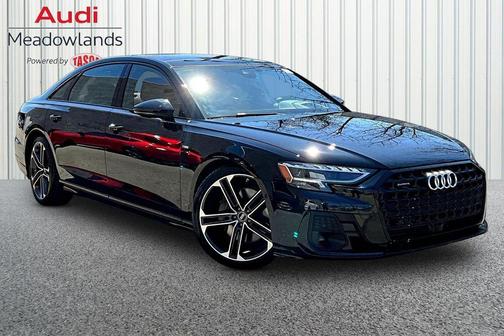 mythos black metallic 2026 Audi A8 L 55