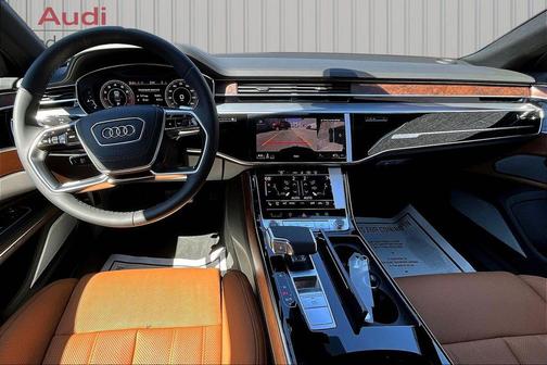 mythos black metallic 2026 Audi A8 L 55