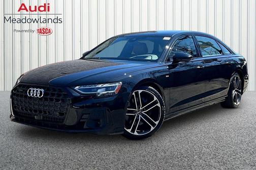 mythos black metallic 2026 Audi A8 L 55