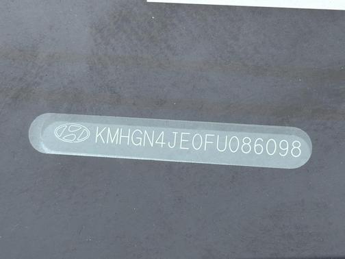 Empire State Gray 2015 Hyundai Genesis 3.8