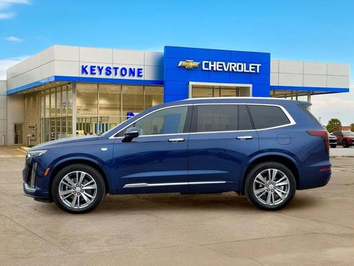 Opulent Blue Metallic 2023 Cadillac XT6 Premium Luxury AWD