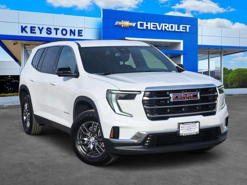 Summit White 2025 GMC Acadia FWD Elevation