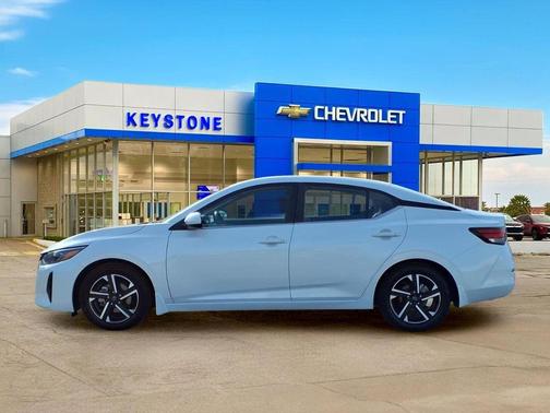 White 2024 Nissan Sentra SV