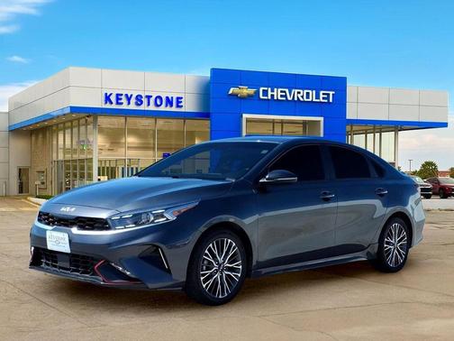 Gravity Gray 2023 Kia Forte GT-Line