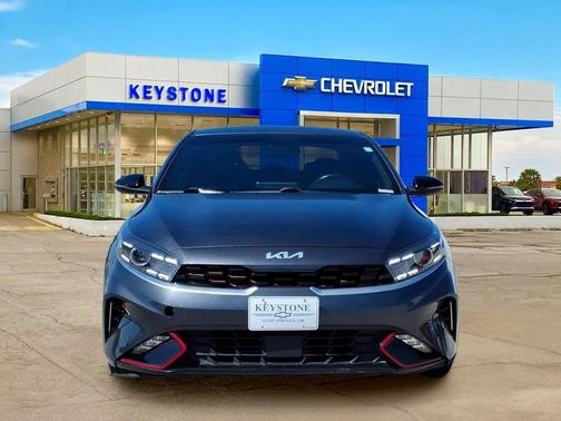 Gravity Gray 2023 Kia Forte GT-Line