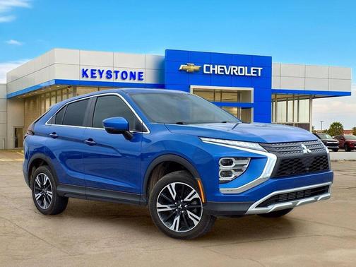 Lightning Blue Metallic 2024 Mitsubishi Eclipse Cross SEL