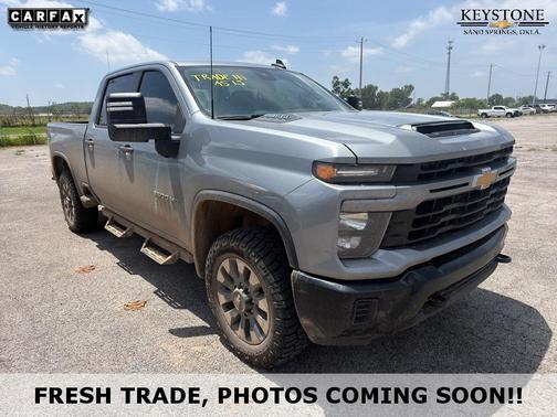 Sterling Gray Metallic 2024 Chevrolet Silverado 2500 Custom