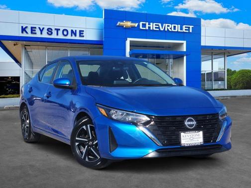 Electric Blue Metallic 2024 Nissan Sentra SV