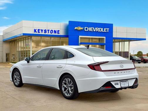 Serenity White 2023 Hyundai SONATA SEL