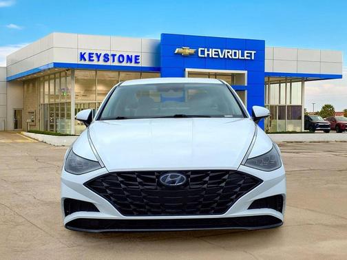 Serenity White 2023 Hyundai SONATA SEL