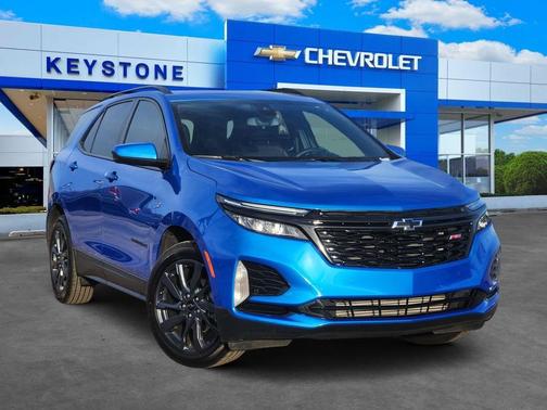 Riptide Blue Metallic 2024 Chevrolet Equinox FWD RS