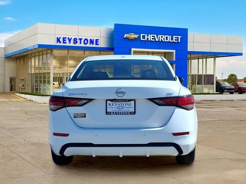 White 2024 Nissan Sentra SV