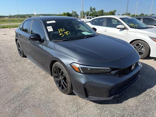 Gray 2025 Honda Civic Sport