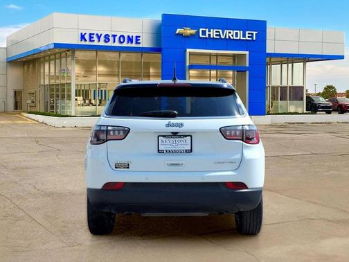 Bright White Clearcoat 2025 Jeep Compass Limited