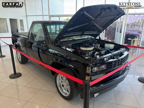 Black 1990 Chevrolet Pickup Truck Base