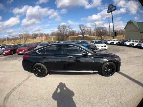 Caspian Black 2016 Hyundai Genesis 3.8