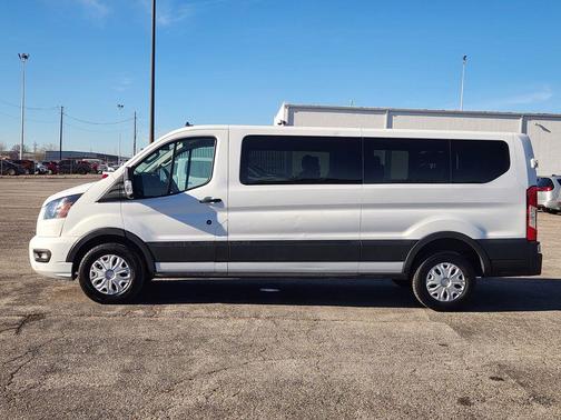 Oxford White 2023 Ford Transit-350 XLT