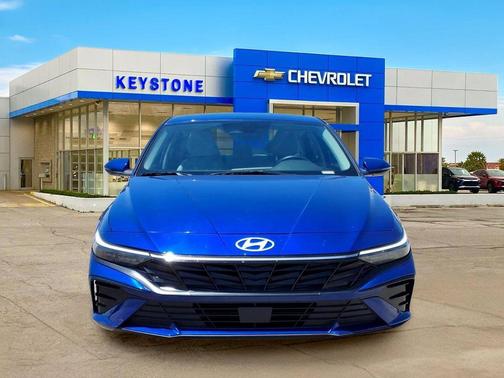 Intense Blue 2025 Hyundai ELANTRA Limited