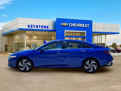 Intense Blue 2025 Hyundai ELANTRA Limited