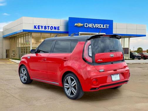 Inferno Red w/Black Roof 2019 Kia Soul +
