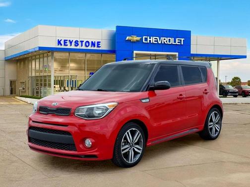 Inferno Red w/Black Roof 2019 Kia Soul +