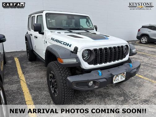 Bright White Clearcoat 2024 Jeep Wrangler 4xe Rubicon
