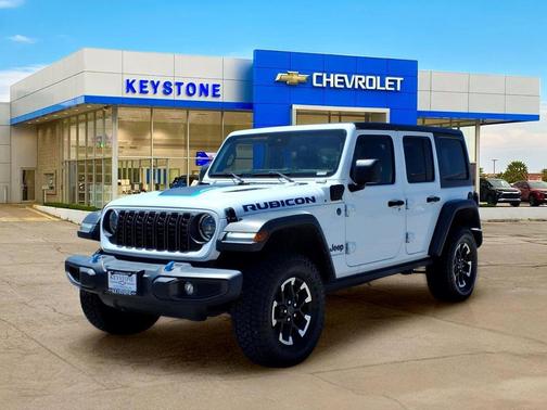 Bright White Clearcoat 2024 Jeep Wrangler 4xe Rubicon