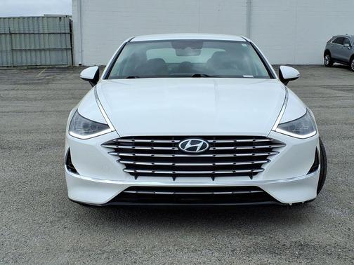 Serenity White 2023 Hyundai SONATA Hybrid SE