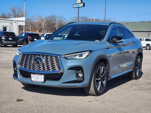 Slate Gray 2024 INFINITI QX55 LUXE