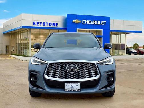 Slate Gray 2024 INFINITI QX55 LUXE