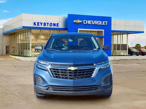 Lakeshore Blue Metallic 2024 Chevrolet Equinox LS