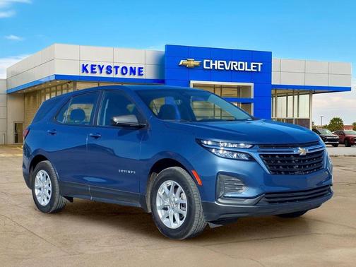 Lakeshore Blue Metallic 2024 Chevrolet Equinox LS