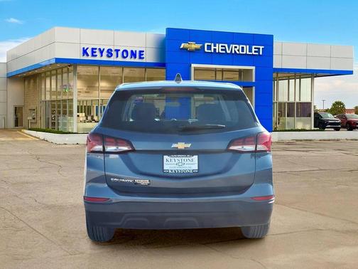 Lakeshore Blue Metallic 2024 Chevrolet Equinox LS
