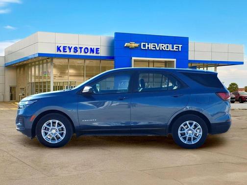 Lakeshore Blue Metallic 2024 Chevrolet Equinox LS